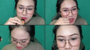 Erina Si Cakep Berkacamata Mainin Uting Godain Pascol