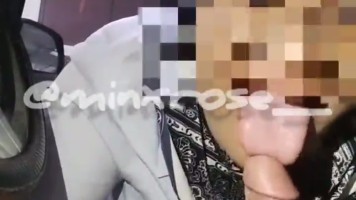 Hijab BBW Minxrose Sepong Kontol Di Mobil 1