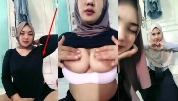 Bunda MILF Jilbab Show Toket Meki Bareng Tetangga