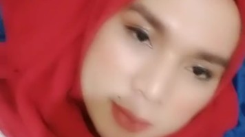 Bokep Jilbab VCS Kak Amorra Zorra Jilbab Merah Mendesah Remas TT